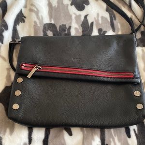 Beautiful Hammitt VIP Large Black Leather Crossbody